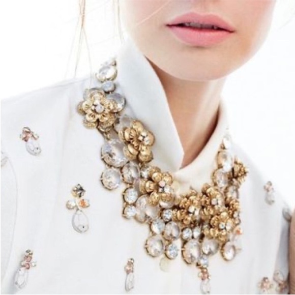 J.Crew midnight floral necklace - Picture 8 of 8